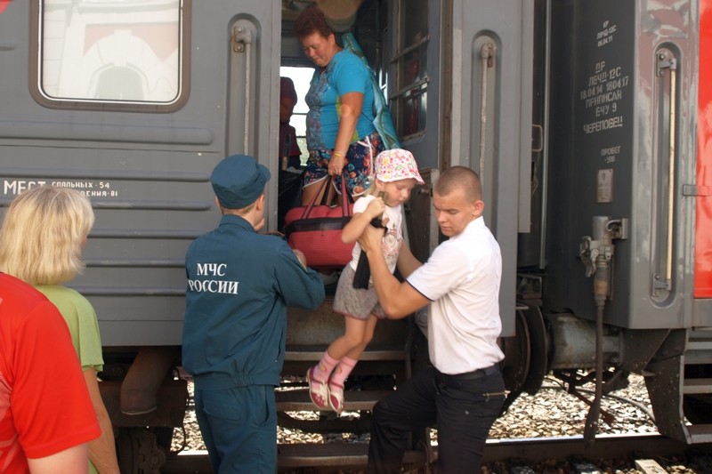  Беженцы с Украины продолжают прибывать в Вологодскую область Фото: ГУ МЧС по Вологодской области 