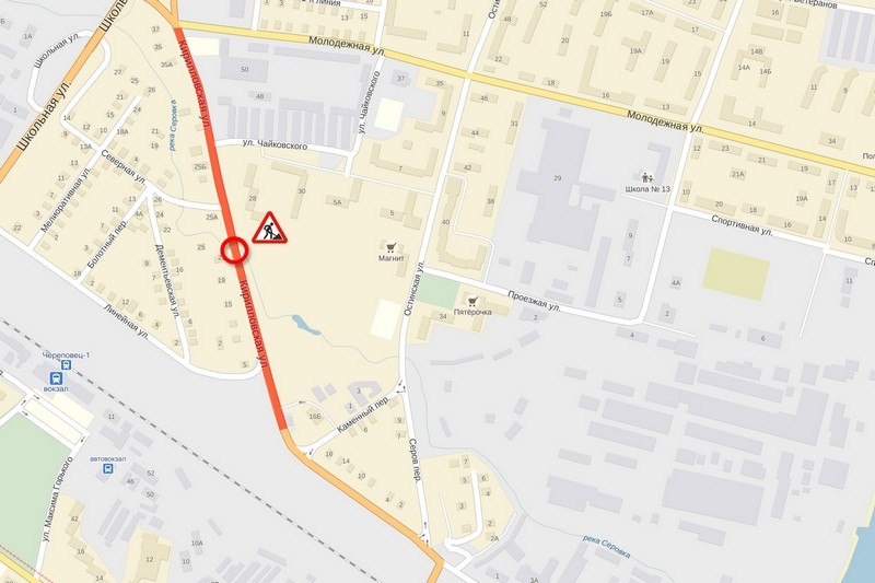Улица Кирилловская будет закрыта с 25 по 28 августа