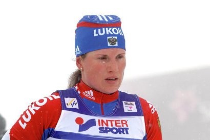  Для лидера сборной России, череповецкой лыжницы Юлии Чекалевой гонка не задалась с самого старта Фото: http://rsport.ru 