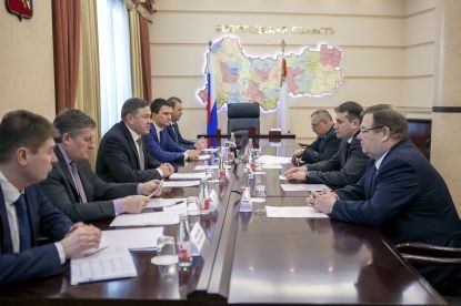 Губернатор Олег Кувшинников и руководители «Газпрома» договорились о развитии социальной сферы