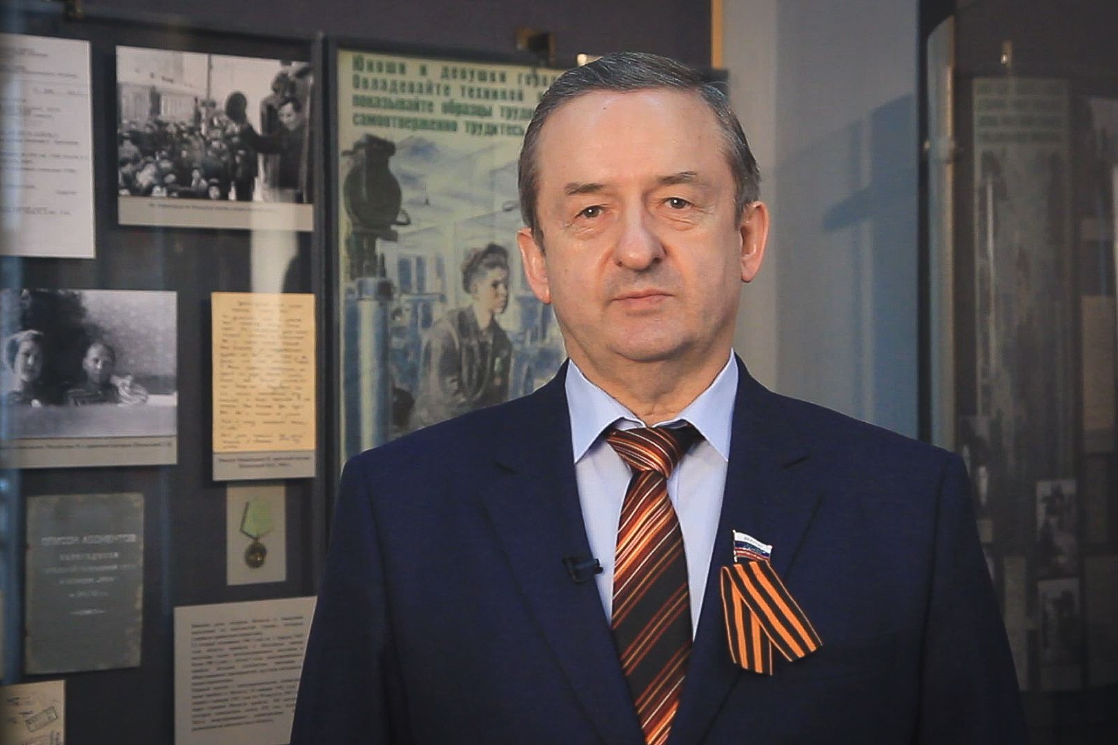 Председатель ЗСО Георгий Шевцов для участия в проекте «Я помню» выбрал отрывок из поэмы «Василий Тёркин»