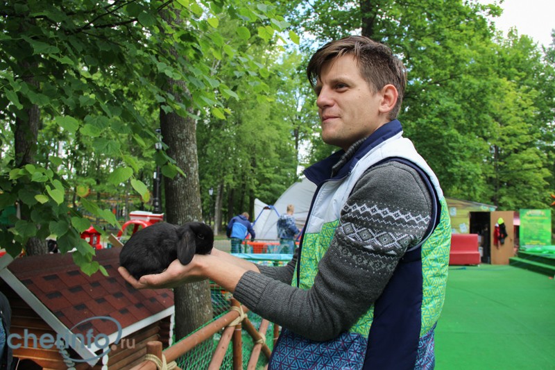 Сергей Савилов: «Посетителям парка кролики понравились»
