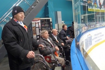 За год 30 болельщиков с инвалидностью посетили 45 матчей команды «Северсталь»