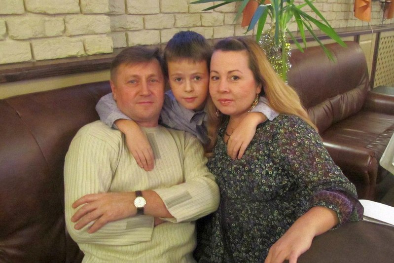 Инна Соболева и ее семья