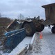 Трактор упал в реку. Фото: УМВД по Вологодской области