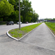 Отремонтированная улица Городского Питомника