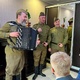 Вручение медалей ветерану Ираиде Цветковой