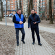 Субботник в сквере Гоголя