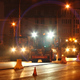 Ночная проверка ремонтов дорог