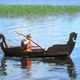 Сергей Токарев и его маленькая лодка