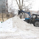 Уборка снега во дворах «Водоканала»