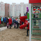 Новая детская площадка на Рыбинской