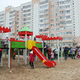 Новая детская площадка на Рыбинской