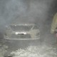 Поджог «Лексуса». Фото: противопожарная служба