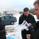 Выезд Юрия Кузина на площадку для строительства новой школы