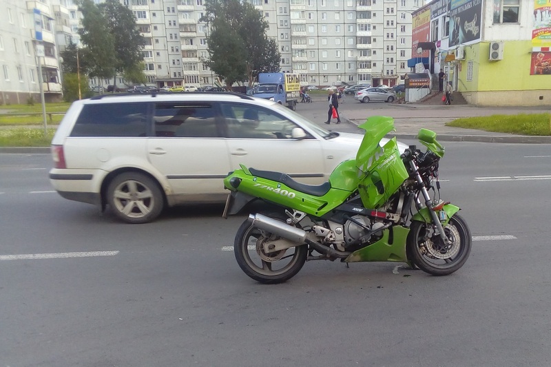 ДТП с мотоциклом