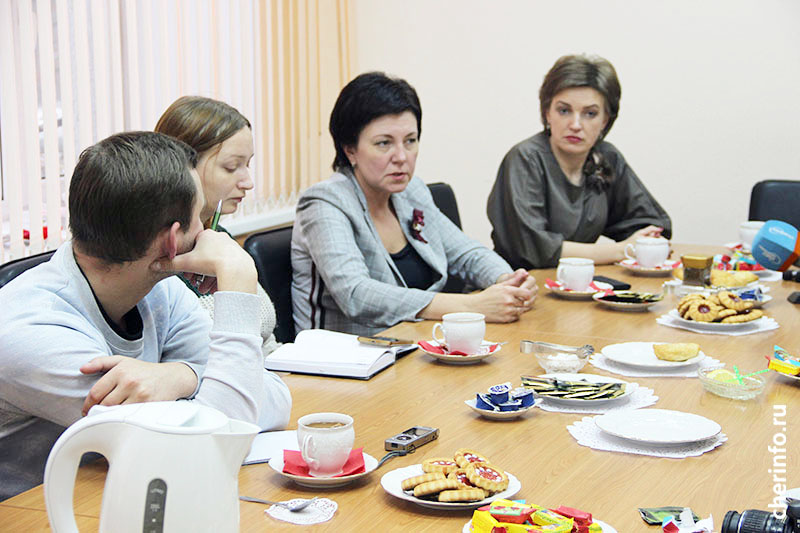 Встреча Елены Авдеевой с журналистами
