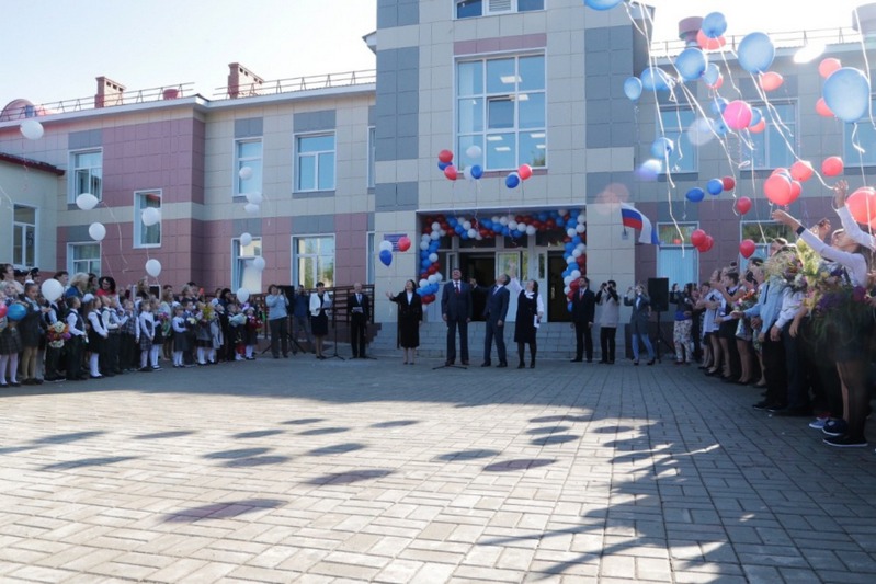Открытие школы в Никольском Торжке