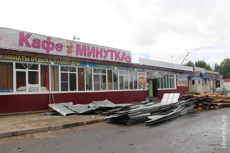 Ураган в Устюженском районе