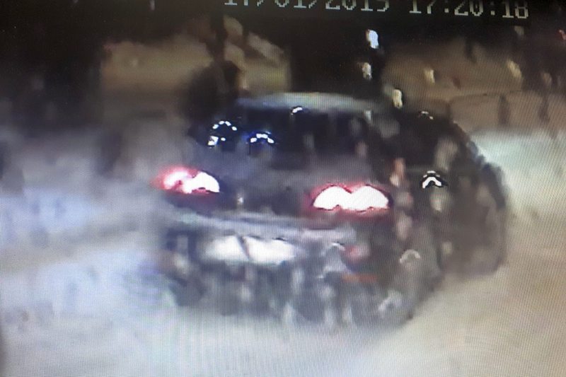 У полиции появились фотографии машины, снятые на видеорегистратор одного из очевидцев
