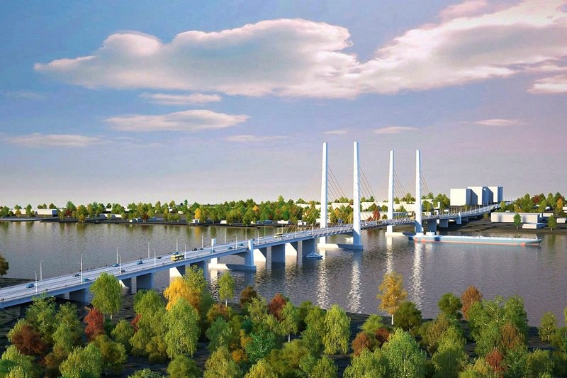 Новый Мост В Череповце Через Шексну Фото