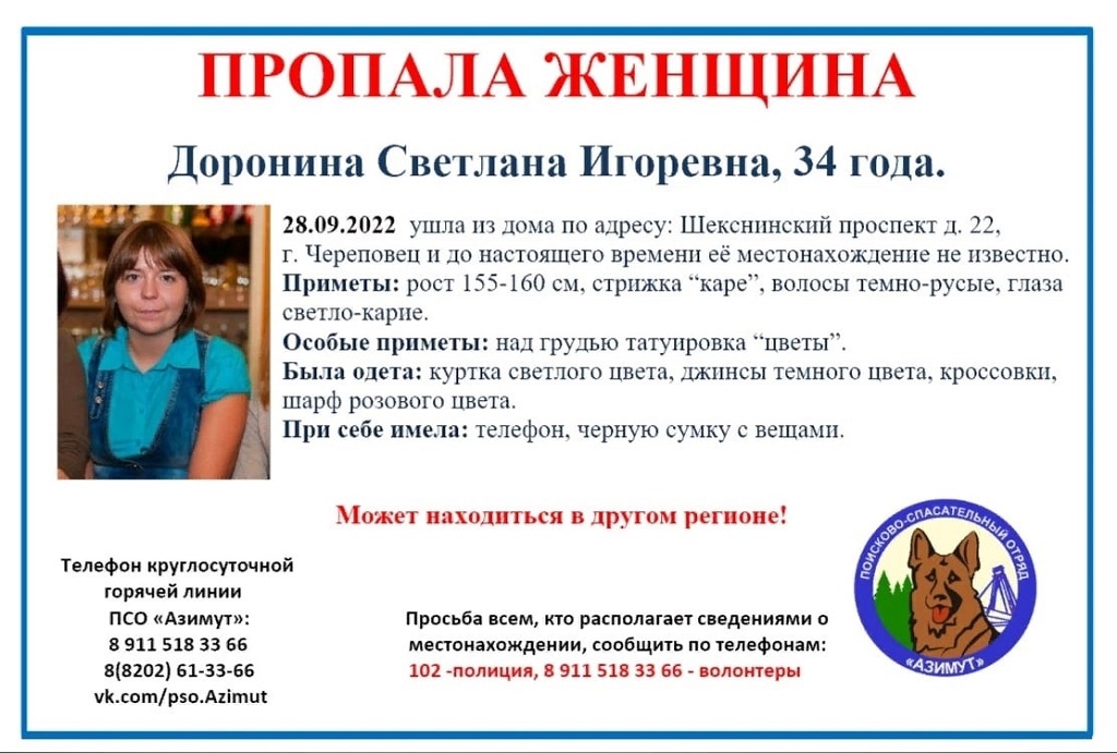 Новости Черинфо